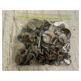Bag of Misc Jewelry, Coins & other