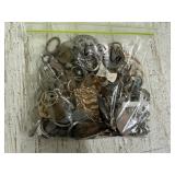Bag of Misc Jewelry, Coins & other