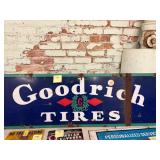 Goodrich Tires Metal Sign
