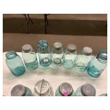 Ball Jars & (1) Mason