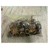 Bag of Misc Jewelry, Coins & other