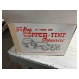 Fire-King Copper-Tint Ovenware