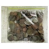 Unsearched bags of misc coins