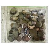Unsearched bags of misc coins