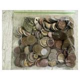 Unsearched bags of misc coins