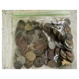 Unsearched bags of misc coins