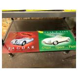 (2) Jaguar Tin Signs