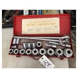 21pc 3/4' Drive Socket Set