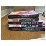 (5) Gilbert Erector Sets