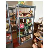 Shelf & Contents. Pig & other Figures