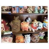 Cookie Jars, Piggy Banks etc