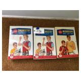 (3) Gilbert Chemistry/Microscope Sets