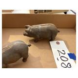 Cast Iron Pigs