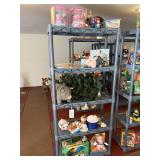 Shelf & Contents. Pig & other dï¿½cor