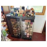 (2) Display Cases w/Pig Items