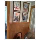 (5) Miller High Life Wildlife Mirrors