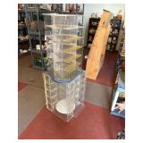 Plastic Display Shelves