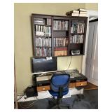 DVDs, Computer, Office Chair etc