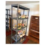 Shelf & Contents. Pig Dï¿½cor