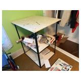 Shelf and contents