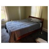 Bed and mattress