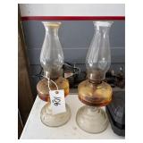 (2) Oil Lamps