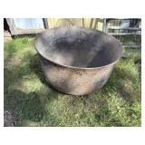 Large Cast-Iron Kettle