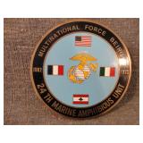 1982-83 24th Marine Amphibious Unit Plaque