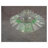 Vintage Fenton Uranium Glass Blackberry Spray JIP