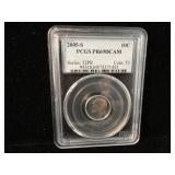 2005 S Roosevelt Proof Dime PCGS PR69DCAM