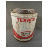 Vintage Texaco 5 Gallon Motor Oil Can