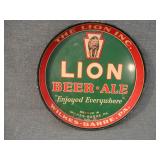 Vintage Lion Beer Ale Serving Tray Wilkes Barre PA