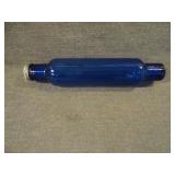 Vintage Depression Glass Cobalt Blue Rolling Pin