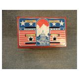 Vintage Marx USA Tin Litho Budget Bank w/Labels
