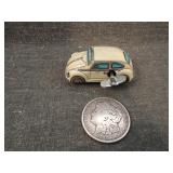 Vintage Tin Litho Wind Up Volkswagen Beetle