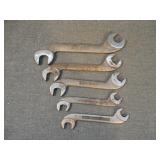 Set of Vintage Snap On Blue Point Offset Wrenches