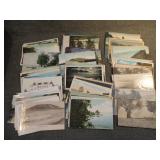 Lot of 113 Vintage Canandaigua, NY Postcards