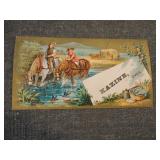 Victorian Trade Card Kazine Washing Powder