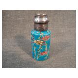 1800's Longwy Faience Art Pottery Salt Shaker