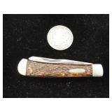 Vintage Western #6912 Blade Trapper Pocket Knife