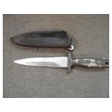 Vintage Fury Rattler I Boot Knife w/ Sheath