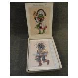 Lot of 10 Kachina Dancers IV Notecards by Bourdo