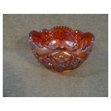 Vintage Indiana Carnival Glass Heirloom Bowl