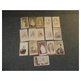 Lot of 16 Antique CDV Carte de Visite of Children