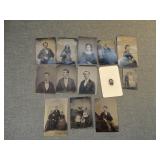 Lot of 15 Antique Tintype Photos - Assorted