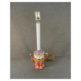 Vintage MacKenzie Childs Teapot Lamp w/ Shade