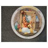 Vintage Winnie The Pooh Plate - Bouncing Tigers