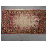 Small Vintage Oriental Rug 26' x 48'