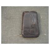 Vintage Don Gray Tooled Key Case Genuine Leather