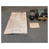 1950's Hull Mfg Streamline Automobile Compass